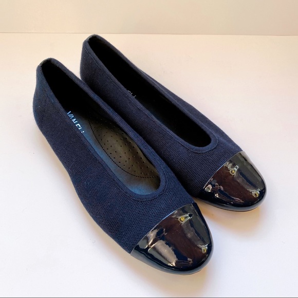 dark navy flats